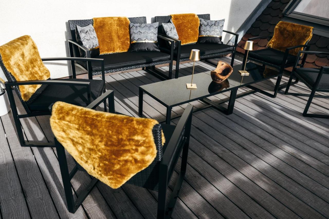 Heimatel - Luxury Penthouse Loft Daire Ravensburg Dış mekan fotoğraf