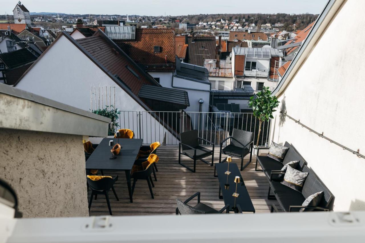 Heimatel - Luxury Penthouse Loft Daire Ravensburg Dış mekan fotoğraf
