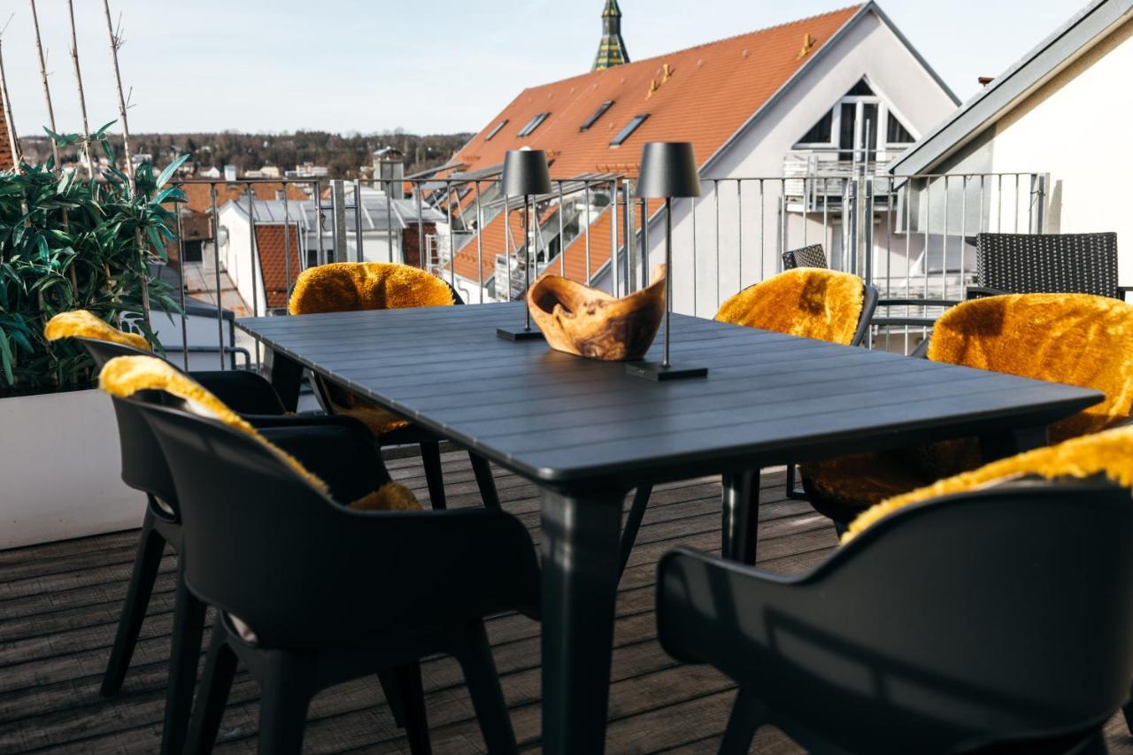 Heimatel - Luxury Penthouse Loft Daire Ravensburg Dış mekan fotoğraf
